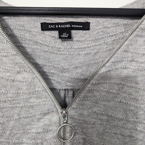 3/4 Zip Pullover - Picture 2 of 4